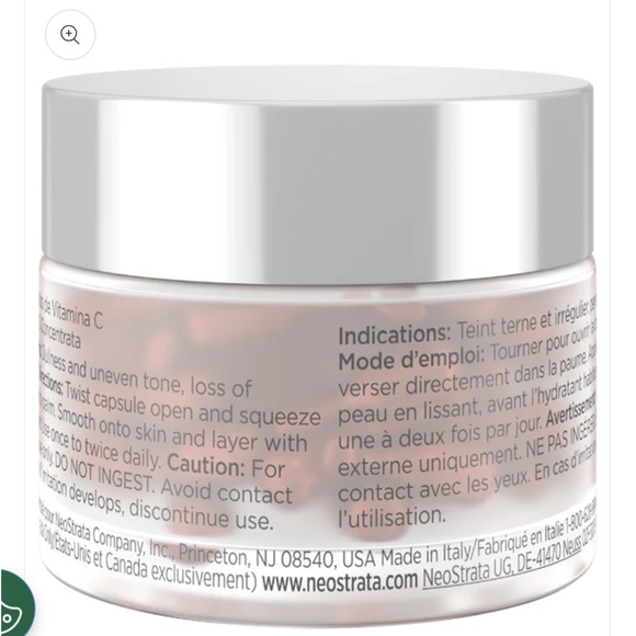 Neostrata Enlighten Vitamin C Concentrate Radiance Capsules uneven tone + spots - Picture 3 of 5